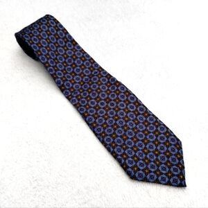 Vintage J.Z. Richards for Nordstrom Boulder Colorado Pure Silk Navy Blue Tie